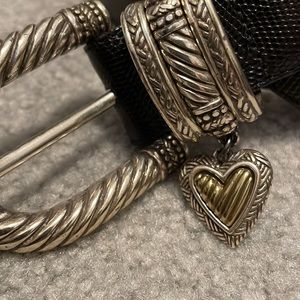 Brighton leather belt size Medium